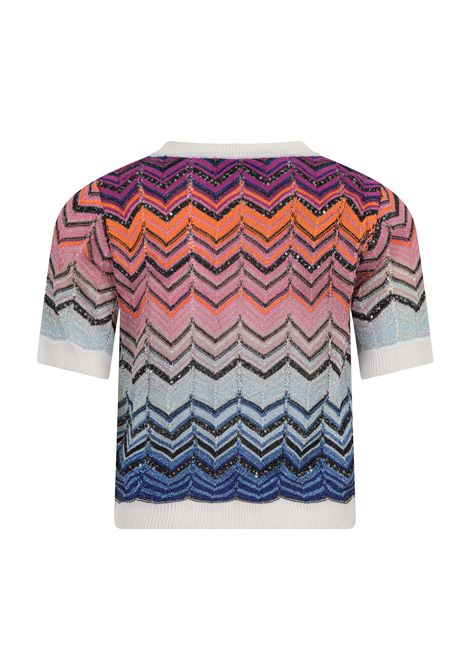 Pull con stampa MISSONI KIDS | MZ9A71 X0161999
